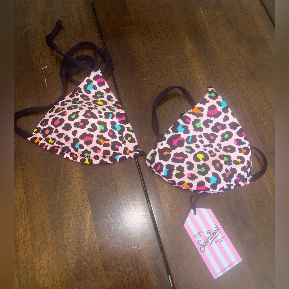 Saint Barth triangle bikini top